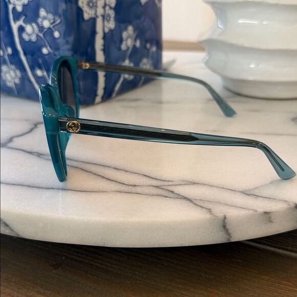 Gucci GG Sunglasses Pearl Turquoise Havana 3854/F/S main image 5